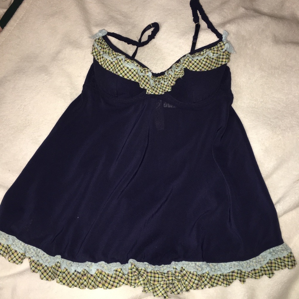Victoria Secret Navy blue Babydoll